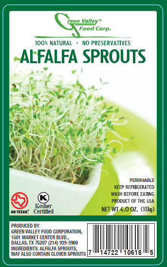 Green Valley Food Corp. ALFALFA SPROUTS