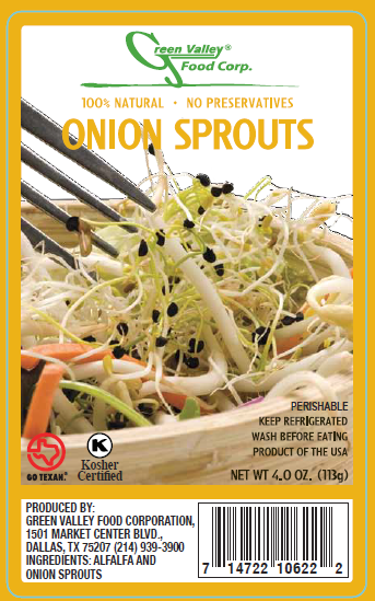 Green Valley Food Corp. ONION SPROUTS